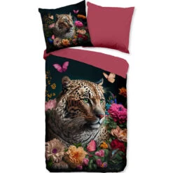 Pure Tijger Bora Dekbedovertrek Multi-Lits-jumeaux (240 X 200/220 Cm) -Leen Bakker Winkel 01e3640a9e214ff68043dc61f2c9d389 1