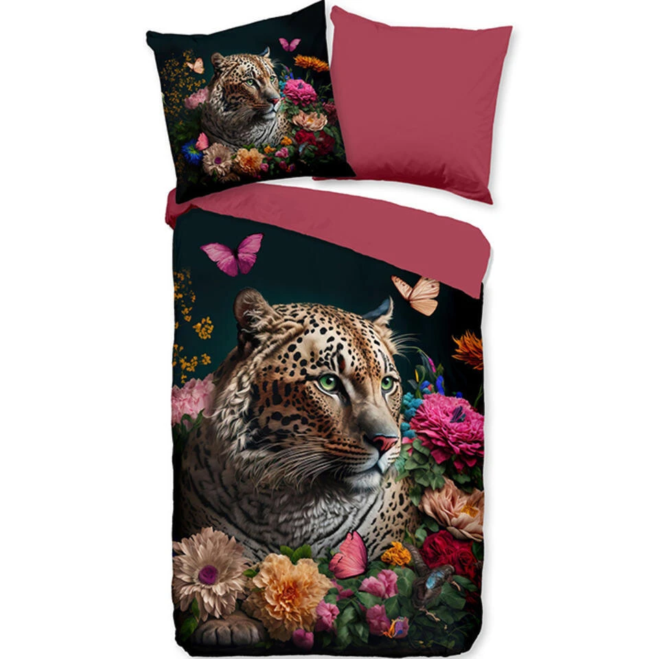 Pure Tijger Bora Dekbedovertrek Multi-2-persoons (200 X 200/220 Cm) 6 Pure Tijger Bora Dekbedovertrek Multi-2-persoons (200 X 200/220 Cm) - Afbeelding 4