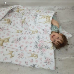 Zavelo Ledikant Dekbedovertrek Hertje Roze 100 X 135 Cm -Leen Bakker Winkel 051a42ed7aa3424292b8a0922a827329 1