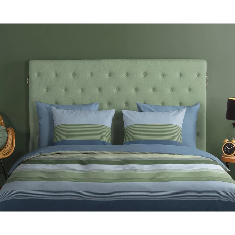 Good Morning Dekbedovertrek "strepen" - Multi - (200x200/220 Cm) - Katoen 5 Good Morning Dekbedovertrek "strepen" - Multi - (200x200/220 Cm) - Katoen - Afbeelding 3