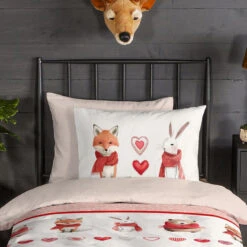 Good Morning Timmy Flanel Dekbedovertrek Rood -Leen Bakker Winkel 0827991348bb4dfb922b880dc7364b08