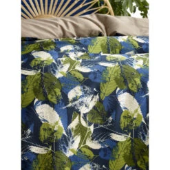 De Witte Lietaer Dekbedovertrek Katoen Satijn Elm - 260 X 240 Cm - Groen -Leen Bakker Winkel 08fd106073b342ef9808a7a1cd36f208