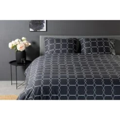 Ten Cate Katoenen Dekbedovertrek - 240x200/220 Cm - Graphic Gray -Leen Bakker Winkel 09bd5843dfa844dd9b89299fa97c8655