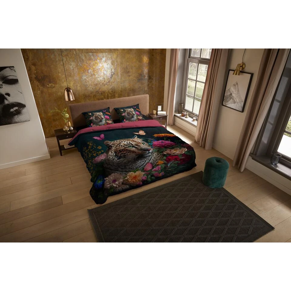 Pure Tijger Bora Dekbedovertrek Multi-2-persoons (200 X 200/220 Cm) 4 Pure Tijger Bora Dekbedovertrek Multi-2-persoons (200 X 200/220 Cm) - Afbeelding 2