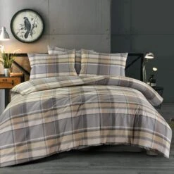 Day Dream Bram - Dekbedovertrek - Eenpersoons - 140 X 200/220 - Grijs -Leen Bakker Winkel 0b6b1c3cefce48eab7da47db0a438ae8 1