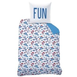 PAW Patrol Dekbedovertrek Team PAW - Eenpersoons - 140 X 200 Cm - Katoen -Leen Bakker Winkel 1000006932 0101