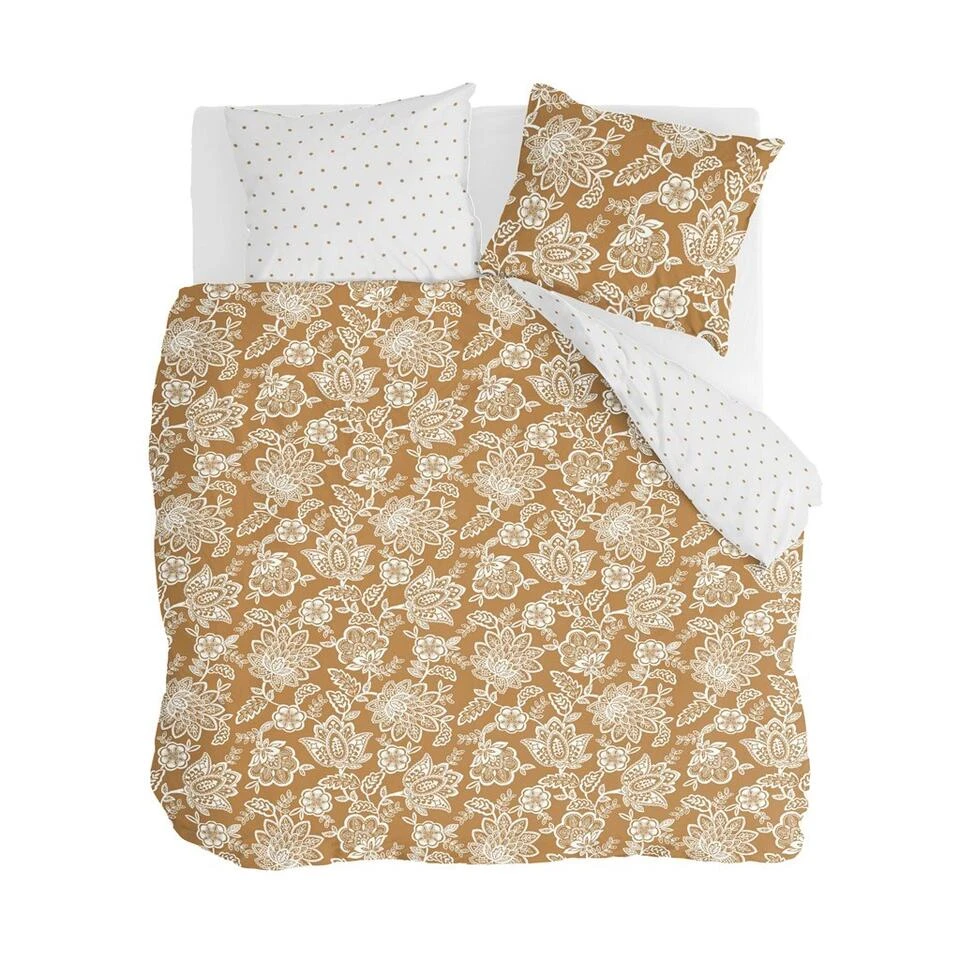 Walra - Dekbedovertrek Country Love - 240x220 Cm - Cognac 3 Walra - Dekbedovertrek Country Love - 240x220 Cm - Cognac