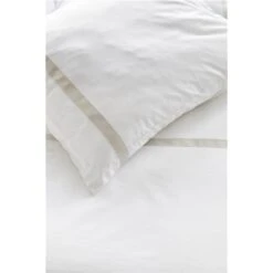 Walra - Dekbedovertrek Timeless Chic - 200x220 Cm - Wit -Leen Bakker Winkel 1000012940 0102