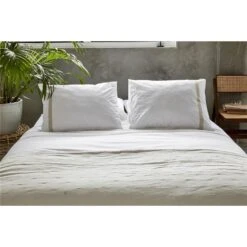 Walra - Dekbedovertrek Timeless Chic - 200x220 Cm - Wit -Leen Bakker Winkel 1000012940 0103