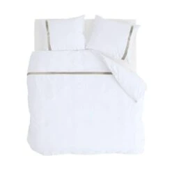 Walra - Dekbedovertrek Timeless Chic - 200x220 Cm - Wit