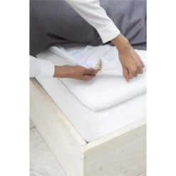 Walra - Molton Cotton Cover Topper - 160x200 Cm - Wit -Leen Bakker Winkel 1000018445 0103