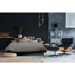 Ten Cate 100% Katoensatijnen Lits Jumeaux Dekbedovertrek - 240x200/220 - Taupe -Leen Bakker Winkel 1000023913 0110