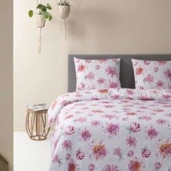 Ten Cate Katoenen Lits Jumeaux Dekbedovertrek - 240x200/220 - Pastry Pink -Leen Bakker Winkel 1000023936 0110