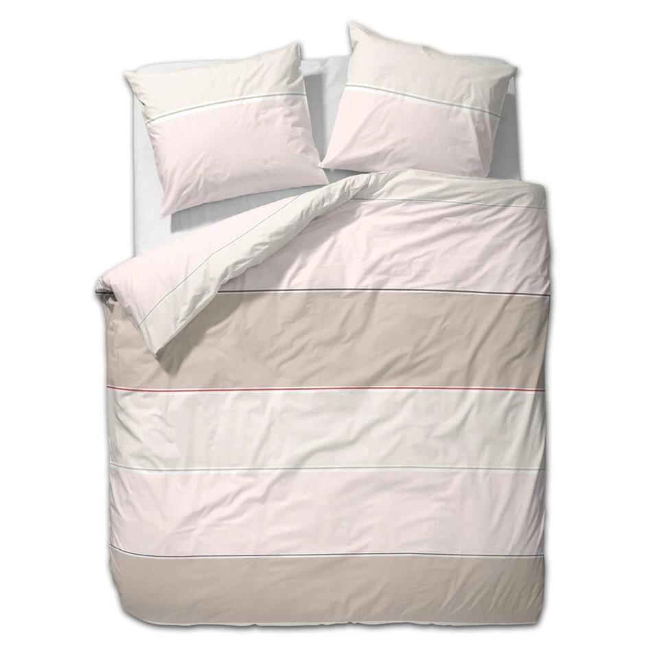 Ten Cate Katoenen Tweepersoons Dekbedovertrek - 200x200/220 - Cannes Off-White 3 Ten Cate Katoenen Tweepersoons Dekbedovertrek - 200x200/220 - Cannes Off-White