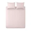 Ten Cate 100% Katoensatijnen Tweepersoons Dekbedovertrek - 200x200/220 - Roze -Leen Bakker Winkel 1000024004