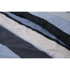Ten Cate Katoenen Tweepersoons Dekbedovertrek - 200x200/220 - Glacier Blauw -Leen Bakker Winkel 1000024034 0111
