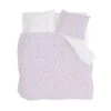 Walra - Dekbedovertrek Little Daisies - 240x220 Cm - Lila