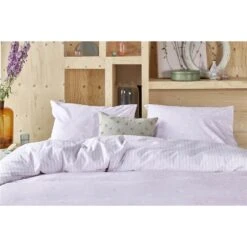 Walra - Dekbedovertrek Little Daisies - 200x220 Cm - Lila -Leen Bakker Winkel 1000024982 0102