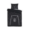 Kidzroom Bear Dekbedovertrek - 120x150 - Zwart -Leen Bakker Winkel 1000025137