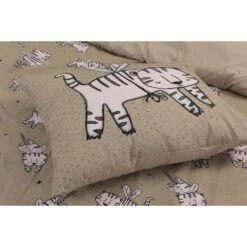 Kidzroom Cat Dekbedovertrek - 140x200 - Beige 9 Kidzroom Cat Dekbedovertrek - 140x200 - Beige -Leen Bakker Winkel 1000025148 0103