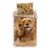 Animal Pictures Dekbedovertrek Leeuw - Eenpersoons -140 X 200 Cm - Katoen -Leen Bakker Winkel 1000025437