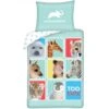 Animal Planet Dekbedovertrek Cute - Eenpersoons - 140 X 200 Cm - Katoen -Leen Bakker Winkel 1000025499