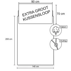 Harry Potter Dekbedovertrek - 140 X 200 Cm - Katoen -Leen Bakker Winkel 1000025509 0101