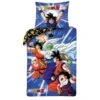 Dragon Ball Z Dekbedovertrek Fight - Eenpersoons - 140 X 200 Cm - Katoen