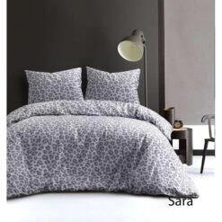 Day Dream Dekbedovertrek Sara - 140x200/220cm - Grijs -Leen Bakker Winkel 1000027585 0101
