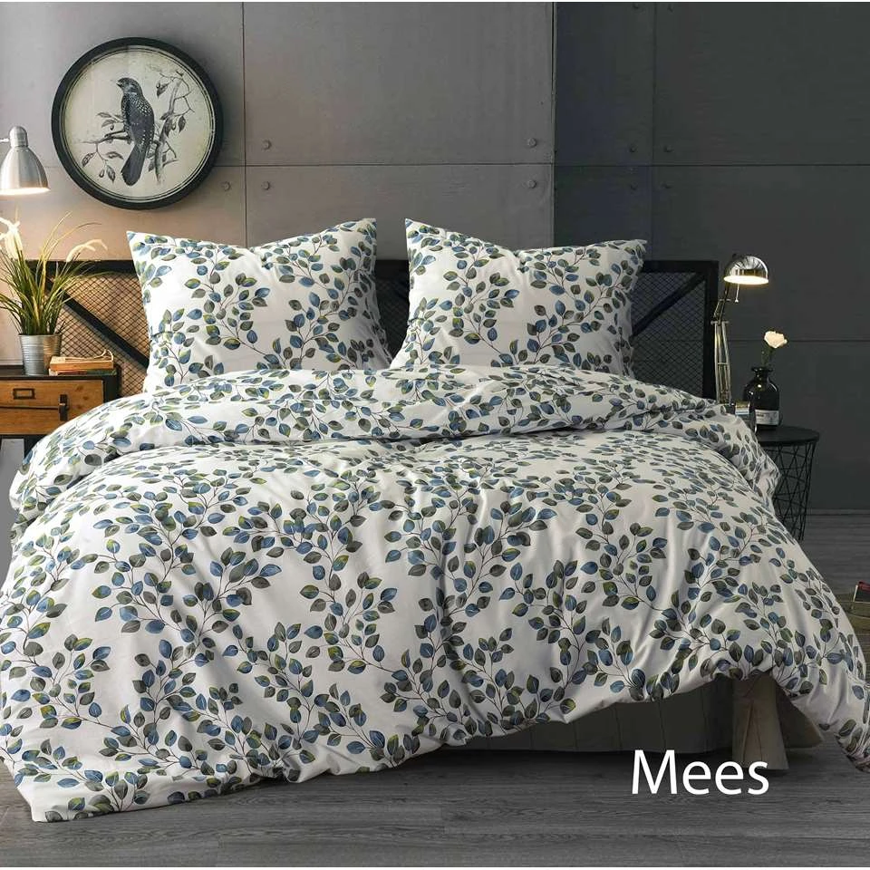 Day Dream Dekbedovertrek Mees - 140x200/220cm - Groen 4 Day Dream Dekbedovertrek Mees - 140x200/220cm - Groen - Afbeelding 2
