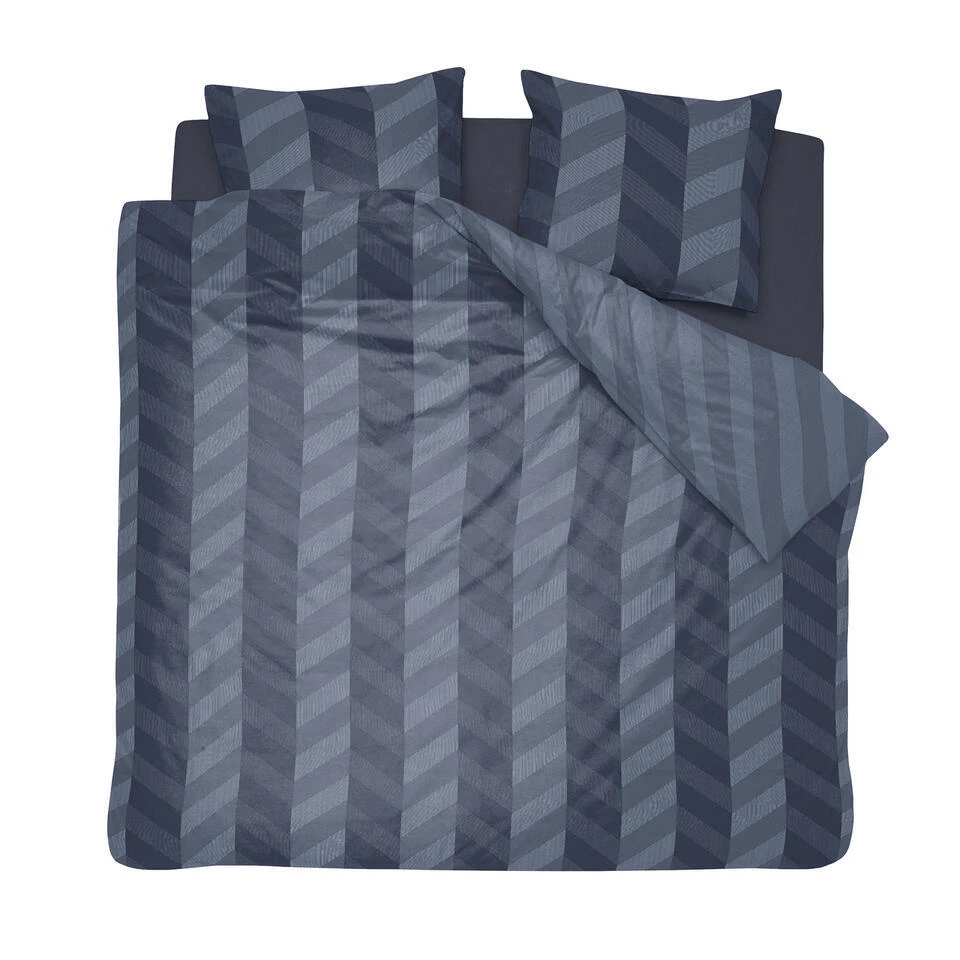 Damai Dekbedovertrek Atomy - Bio Satijn - 240x200/220 Cm - Graphite 3 Damai Dekbedovertrek Atomy - Bio Satijn - 240x200/220 Cm - Graphite