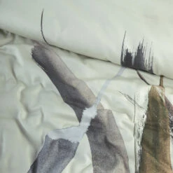 Damai Dekbedovertrek Poise - Katoen - 260x200/220 Cm - Green -Leen Bakker Winkel 1000030572 0102