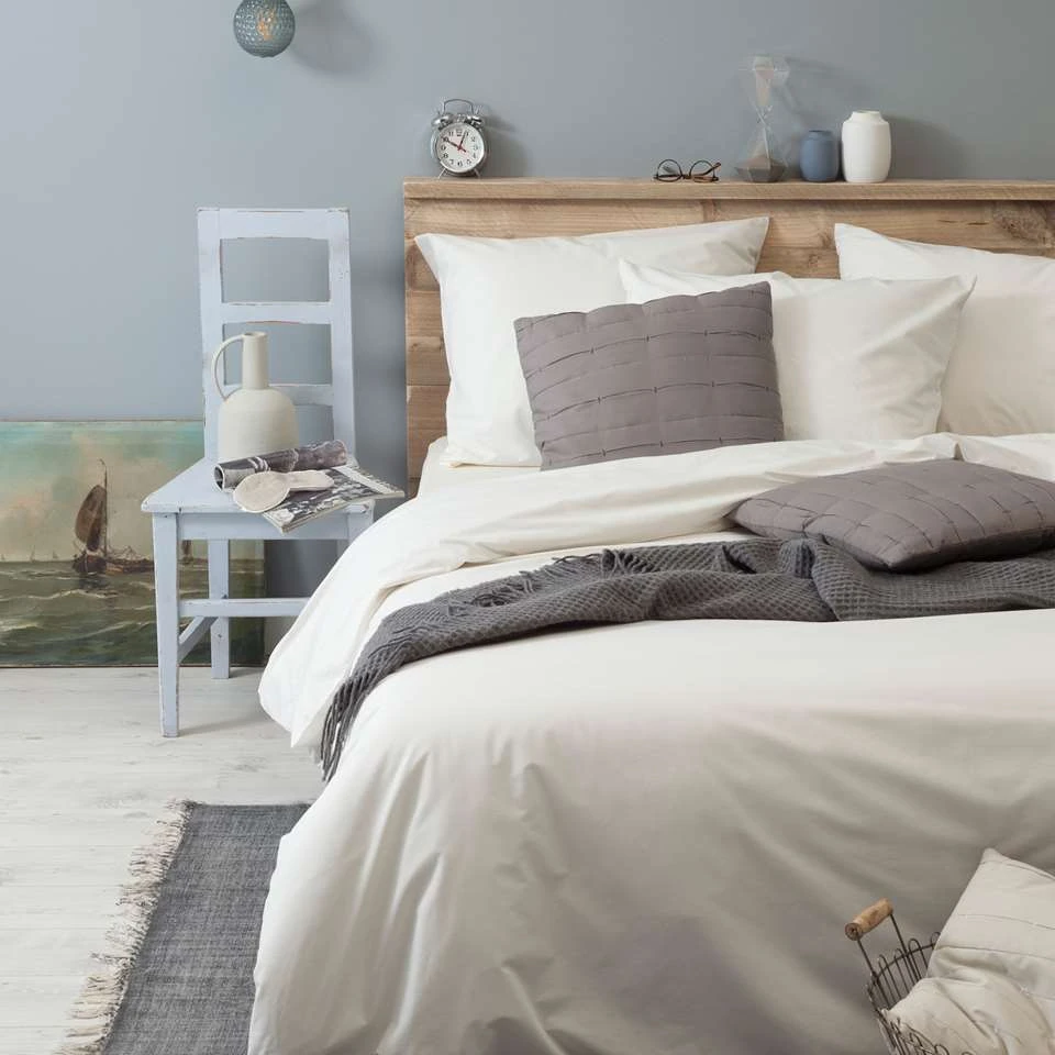 Cinderella Dekbedovertrek Weekend - Katoen - 260x200/220 Cm - Ivoor 4 Cinderella Dekbedovertrek Weekend - Katoen - 260x200/220 Cm - Ivoor - Afbeelding 2