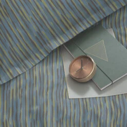 Damai Dekbedovertrek Katoen - 200x200/220cm - Blauw -Leen Bakker Winkel 1000030586 0102