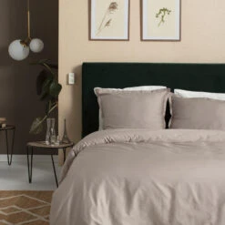 Cinderella Dekbedovertrek Satijn - 260x200/220 Cm - Taupe -Leen Bakker Winkel 1000030594 0101