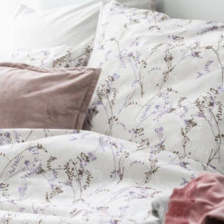 Cinderella Dekbedovertrek Sprig - Katoen - 200x200/220 Cm - Rose -Leen Bakker Winkel 1000030601 0102