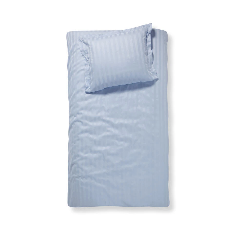 Damai Dekbedovertrek Katoen-satijn - 140x200/220cm - Blauw 3 Damai Dekbedovertrek Katoen-satijn - 140x200/220cm - Blauw