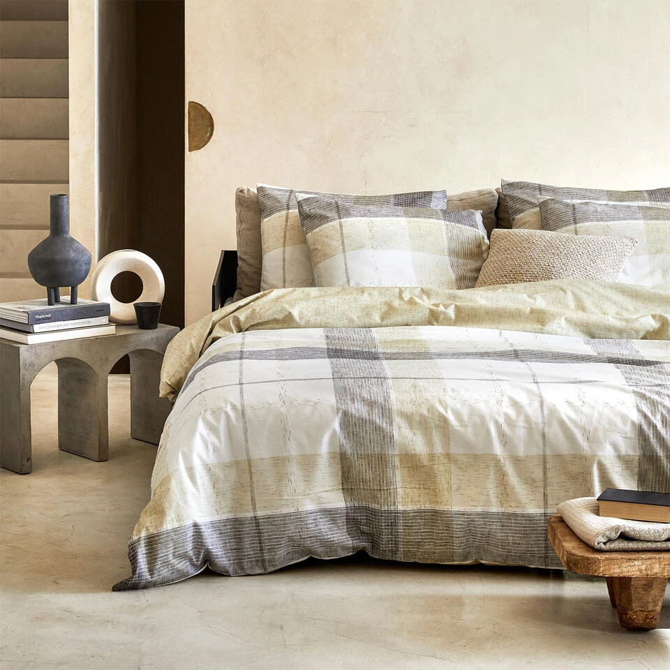 Damai Dekbedovertrek Colos - Bio Katoen - 200x200/220 Cm - Off White 4 Damai Dekbedovertrek Colos - Bio Katoen - 200x200/220 Cm - Off White - Afbeelding 2