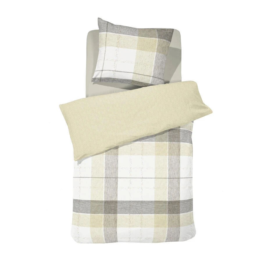 Damai Dekbedovertrek Colos - Bio Katoen - 140x200/220 Cm - Off White 3 Damai Dekbedovertrek Colos - Bio Katoen - 140x200/220 Cm - Off White