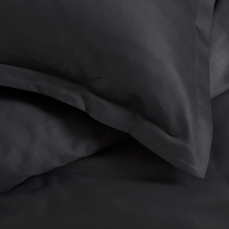 Cinderella Dekbedovertrek Satijn - 260x200/220 Cm - Zwart 5 Cinderella Dekbedovertrek Satijn - 260x200/220 Cm - Zwart - Afbeelding 3