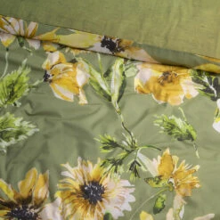 Cinderella Dekbedovertrek Cleo - Katoen - 200x200/220 Cm - Olive Green 7 Cinderella Dekbedovertrek Cleo - Katoen - 200x200/220 Cm - Olive Green -Leen Bakker Winkel 1000030680 0102