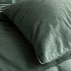 Damai Dekbedovertrek Flanel - 260 X 200/220cm - Groen -Leen Bakker Winkel 1000030686 0102