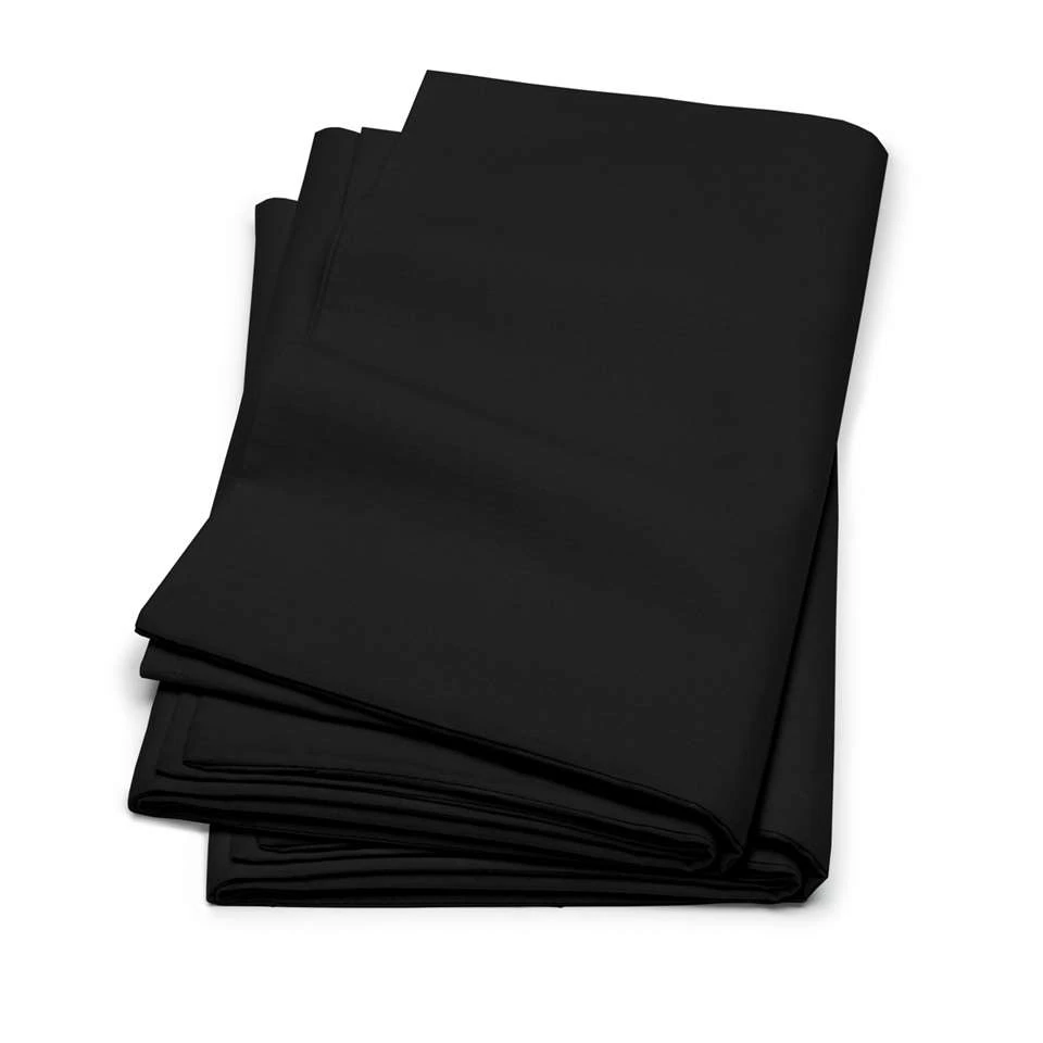 Cinderella Kussenslopen Met Rits - Katoen - 40x80 Cm - Zwart - 2 Stuks 4 Cinderella Kussenslopen Met Rits - Katoen - 40x80 Cm - Zwart - 2 Stuks - Afbeelding 2