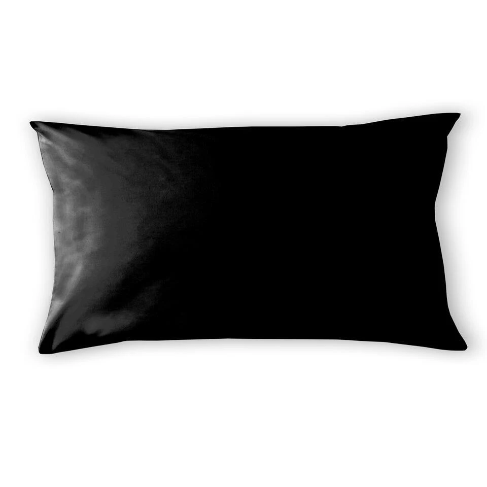 Cinderella Kussenslopen Met Rits - Katoen - 40x80 Cm - Zwart - 2 Stuks 3 Cinderella Kussenslopen Met Rits - Katoen - 40x80 Cm - Zwart - 2 Stuks