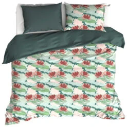 De Witte Lietaer Dekbedovertrek Koi - 260 X 240 Cm - Katoen Satijn