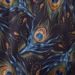 De Witte Lietaer Dekbedovertrek Peafowl - 240 X 220 Cm - Katoen Satijn -Leen Bakker Winkel 1000031323 0103