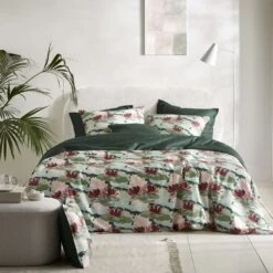 De Witte Lietaer Dekbedovertrek Koi - 200 X 200/220 Cm - Katoen Satijn -Leen Bakker Winkel 1000031359 0102