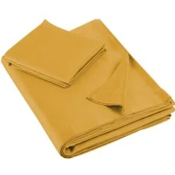 De Witte Lietaer Lakenset Olivia - 180 X 280 Cm - Geel - Satijnkatoen