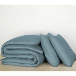 De Witte Lietaer Dekbedovertrek Katoen Satijn Olivia - 240 X 220 Cm - Groen -Leen Bakker Winkel 1000032001 0103