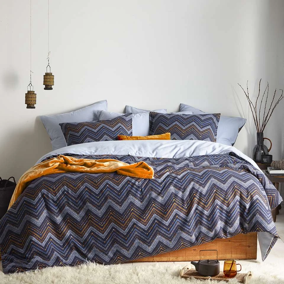 De Witte Lietaer Dekbedovertrek Sioux - 200 X 200/220 Cm - Katoen Flanel 4 De Witte Lietaer Dekbedovertrek Sioux - 200 X 200/220 Cm - Katoen Flanel - Afbeelding 2